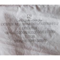 Pre Owned CH Carolina Herrera Red And White Striped Cotton Shirt S