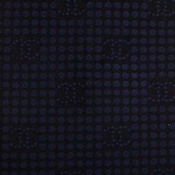 Chanel Navy Blue CC Logo Silk Tie