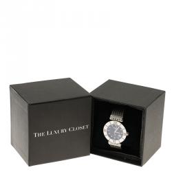 Pre Owned Phillipe Charriol Black Stainless Steel Alexandre Men's Wristwatch 36MM