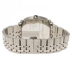 Pre Owned Chaumet Pink Stainless Steel Dandy Men's Wristwatch 35MM