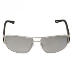Pre Owned Chopard Silver and Black SCH905 Sunglasses