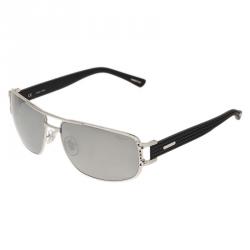 Pre Owned Chopard Silver and Black SCH905 Sunglasses