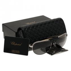 Chopard Grey and Black SCHA12M Aviators