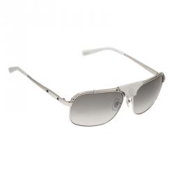 Chopard Silver and White SCHA02 Aviators