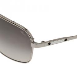 Chopard Silver and White SCHA02 Aviators