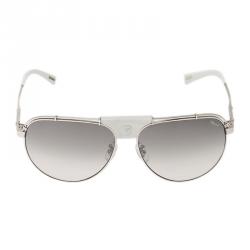 Chopard Silver and White SCHA12 Aviators