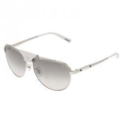 Chopard Silver and White SCHA12 Aviators
