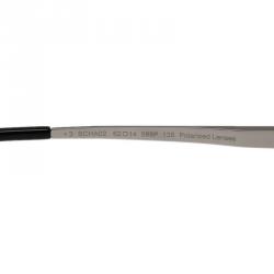 Chopard Silver and Black SCHA02M Aviators
