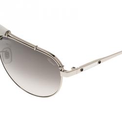 Chopard Silver and White SCHA12 Aviators