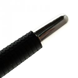 Chopard Black Rubber Palladium Finish Racing Rollerball Point Pen