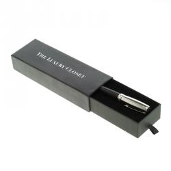 Chopard Black Rubber Palladium Finish Racing Rollerball Point Pen