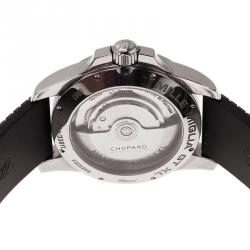 Chopard Black Stainless Steel Mille Miglia Gran Tourismo Men's Wristwatch 44MM