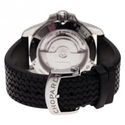 Chopard Black Stainless Steel Mille Miglia Gran Tourismo Men's Wristwatch 44MM