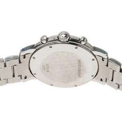 Pre Owned Chopard White Stainless Steel Mille Miglia Men's Wristwatch 38MM