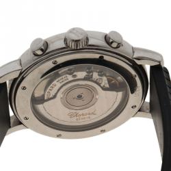 Chopard Silver Stainless Steel Mille Miglia 8331 Chronograph Men's Wristwatch 39MM