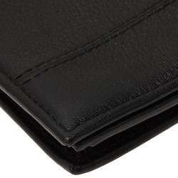 Dior Homme Black Leather Long Wallet