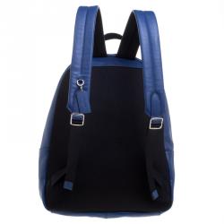 Coach Midnight Blue Leather New Varsity Charles Backpack