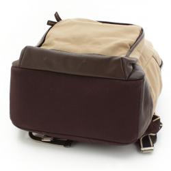 Coach Brown Canvas/Leather Voyager Backpack