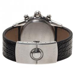 Corum Black Stainless Steel Boutique Bubble Men's Wristwatch 44MM