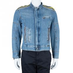 Pre Owned D&G Men's Light Blue Denim Jacket S