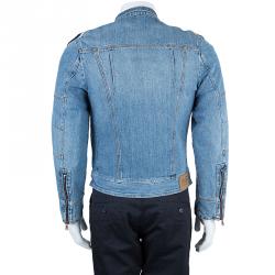 Pre Owned D&G Men's Light Blue Denim Jacket S