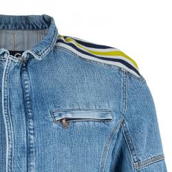 Pre Owned D&G Men's Light Blue Denim Jacket S