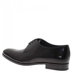 Dior Black Patent Lace Up Derby Size 42