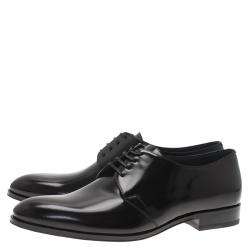 Dior Black Patent Lace Up Derby Size 42