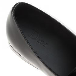 Dior Black Patent Lace Up Derby Size 42