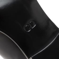 Dior Black Patent Lace Up Derby Size 42
