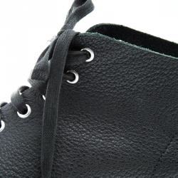 Pre Owned Dior Homme Black Leather High Top Sneakers Size 42