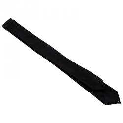 Pre Owned Dior Black Silk Tie 