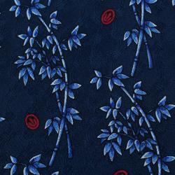 Pre Owned Dior Blue Floral Print Silk Tie