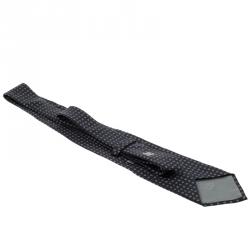 Dior Navy Blue Printed Silk Traditional Tie