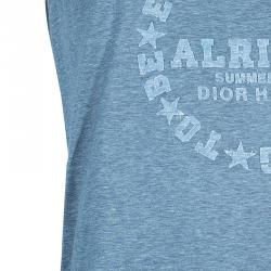 Pre Owned Dior Men's Grey Embellished T-Shirt XL