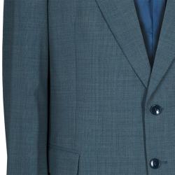 Dior Men's Grey Wool Suit XL