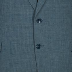 Dior Men's Grey Wool Suit XL