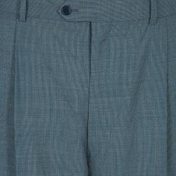 Dior Men's Grey Wool Suit XL