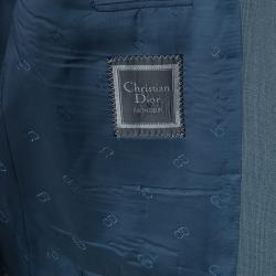 Dior Men's Grey Wool Suit XL