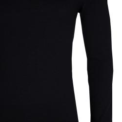 Dior Black V-Neck Wool Sweater S