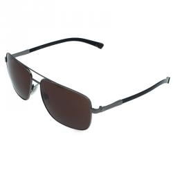Pre Owned Dolce and Gabbana Silver 2139 Aviators 