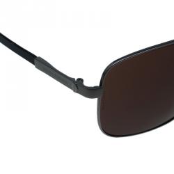 Pre Owned Dolce and Gabbana Silver 2139 Aviators 