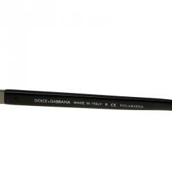 Pre Owned Dolce and Gabbana Black DG4218 Aviators