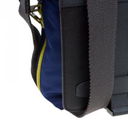 Dolce and Gabbana Multicolor Nylon and Canvas Etna Messenger Bag