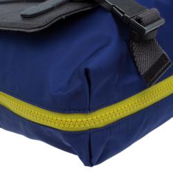 Dolce and Gabbana Multicolor Nylon and Canvas Etna Messenger Bag