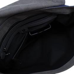 Dolce and Gabbana Multicolor Nylon and Canvas Etna Messenger Bag