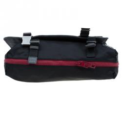 Pre Owned Dolce and Gabbana Multicolor Nylon and Canvas Etna Messenger Bag
