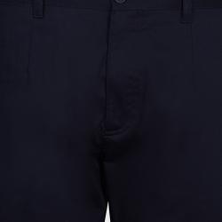 Pre Owned Dolce and Gabbana Navy Blue Athletic Pants M