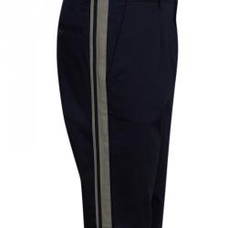 Pre Owned Dolce and Gabbana Navy Blue Athletic Pants M
