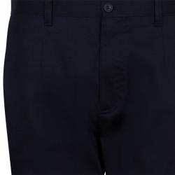 Pre Owned Dolce and Gabbana Navy Blue Athletic Pants M